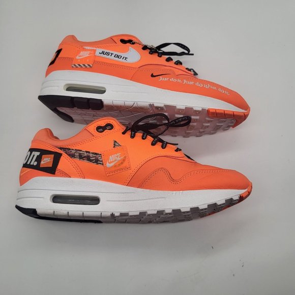 Nike Women's Air Max 1LX Just Do It Orange/White Dunk Force 1 Plus SZ 7 - Picture 8 of 12